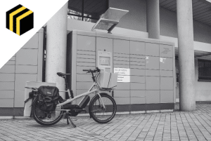 El punto de recogida para una logística