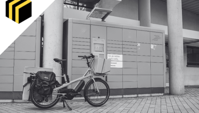 El punto de recogida para una logística